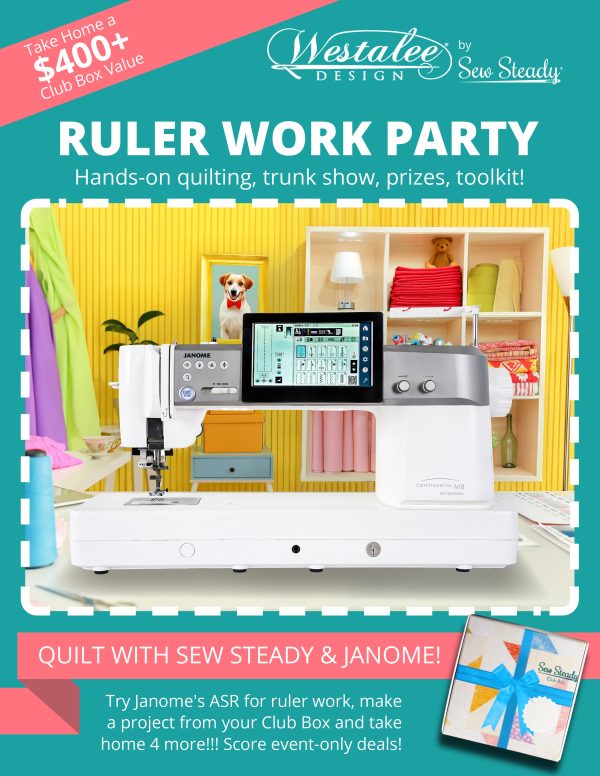 Janome Ruler Quilting Class!
