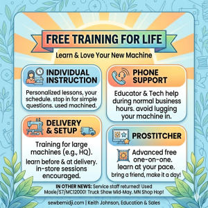 store update about training for life